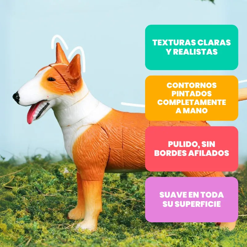 Kit de Rompecabezas 4D de Animales – Juguete Educativo para Armar 8 Animales o Insectos | MiniMundo