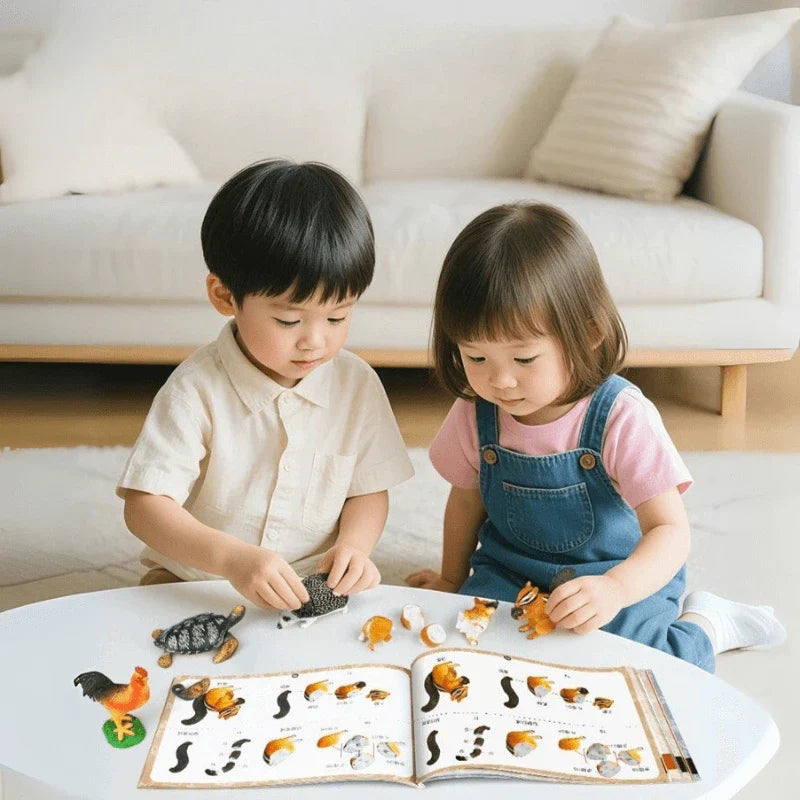 Kit de Rompecabezas 4D de Animales – Juguete Educativo para Armar 8 Animales o Insectos | MiniMundo