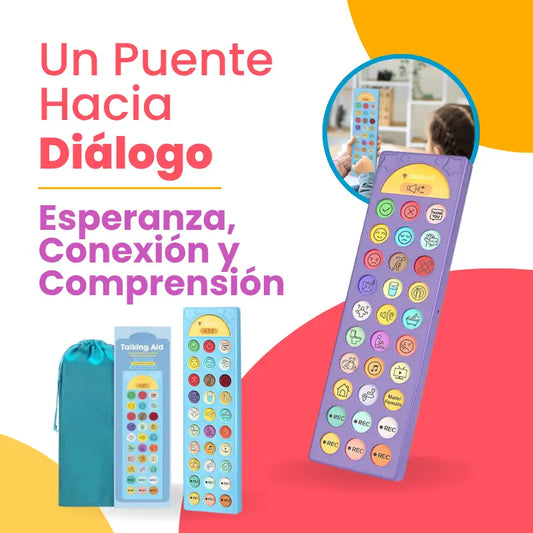 Dispositivo de Comunicación Interactiva para Niños No Verbales – Herramienta Educativa con Botones de Voz | MiniMundo