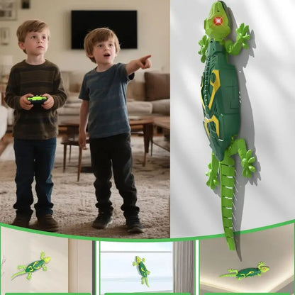 Lagarto Robótico Premium que Trepa Paredes – Juguete STEM Interactivo con Control Remoto | MiniMundo